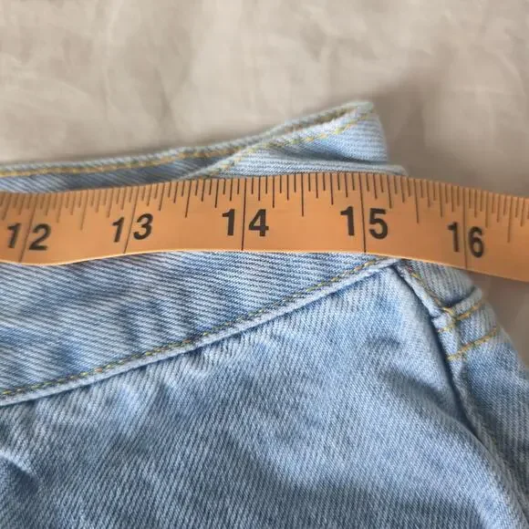 *NWT Teddy Fresh x Yurie Sekiya Womens Jeans Size 30 High Rise Straight Kawaii - Picture 9 of 9